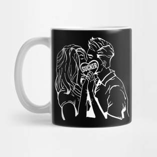 No Single Awareness Anti Valentines Day, Valentines Suck Mug